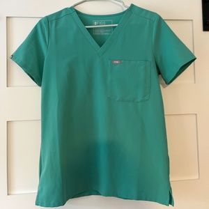 FIGS scrub top XS 💚 surgical green 💚 XS